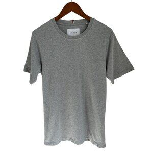 LES DEUX Marais T-Shirt Cotton Gray Crewneck Size Small